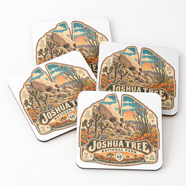 Item preview, Joshua Tree National Park California Desert Wildflowers Route 66 Travel Explorer designed and sold by Simsimah26Parks.