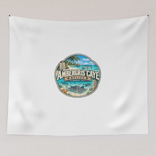 Item preview, Ambergris Caye Belize Stingray City Tropical Island Travel Vacation designed and sold by Star3NowForMe.