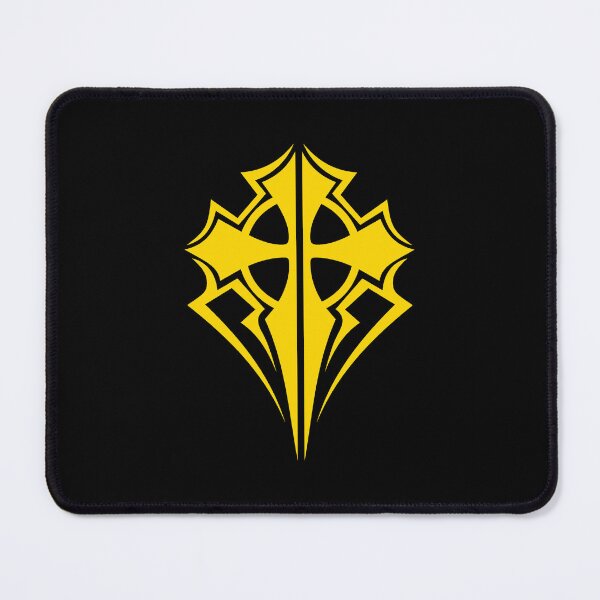 Item preview, Gold Ornate Gothic Cross Design designed and sold by pattern-archive.