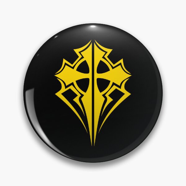 Item preview, Gold Ornate Gothic Cross Design designed and sold by pattern-archive.
