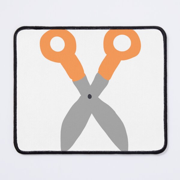 Item preview, Orange Handle Crafting Scissors designed and sold by raun.draw.