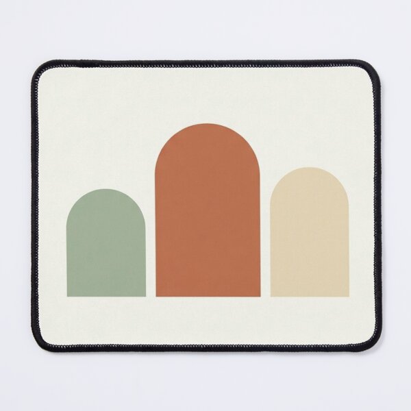 Item preview, Balanced Arch Trio | Minimalist Sage and Terracotta Print designed and sold by Zaramodo.