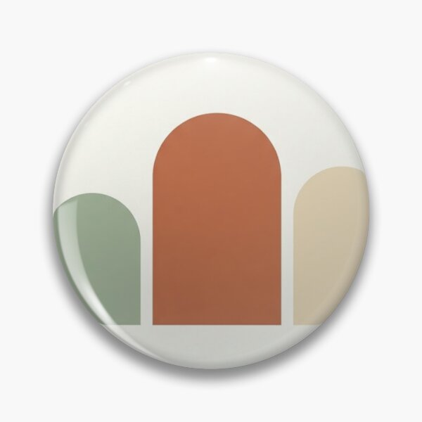Item preview, Balanced Arch Trio | Minimalist Sage and Terracotta Print designed and sold by Zaramodo.