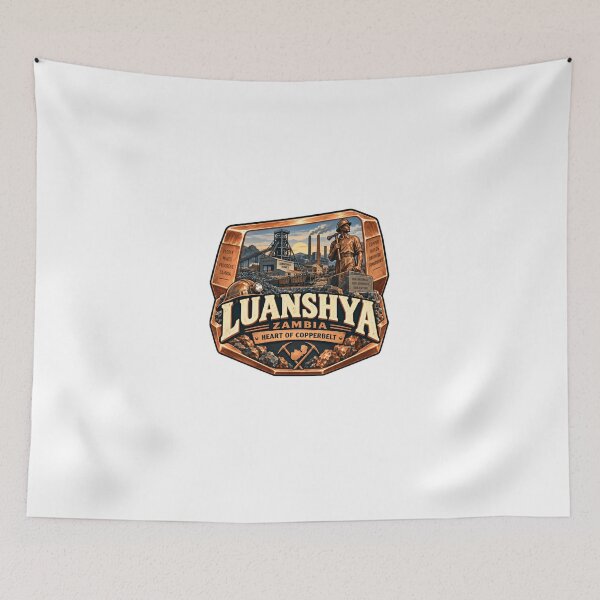 Item preview, Luanshya Zambia Heart Of Copperbelt Copper Mining Heritage designed and sold by Star3NowForMe.
