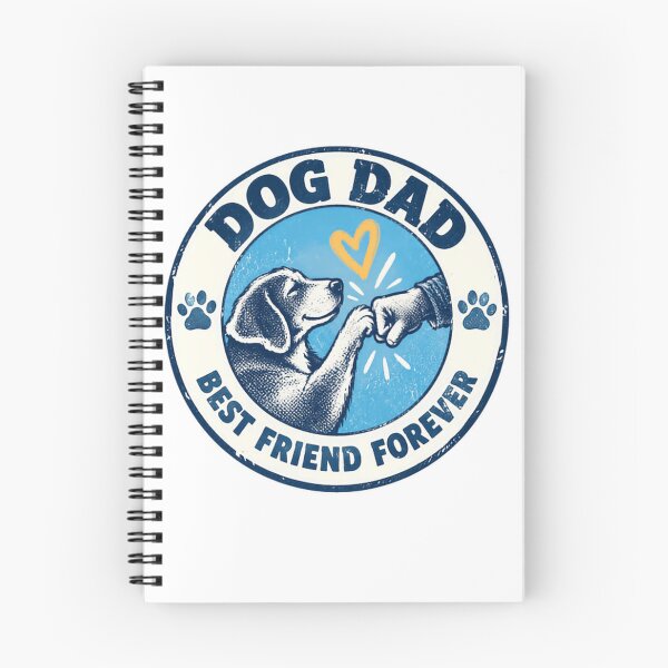 Item preview, Dog Dad Best Friend Forever Dog Father Male Pet Owner designed and sold by RetroMini2026.