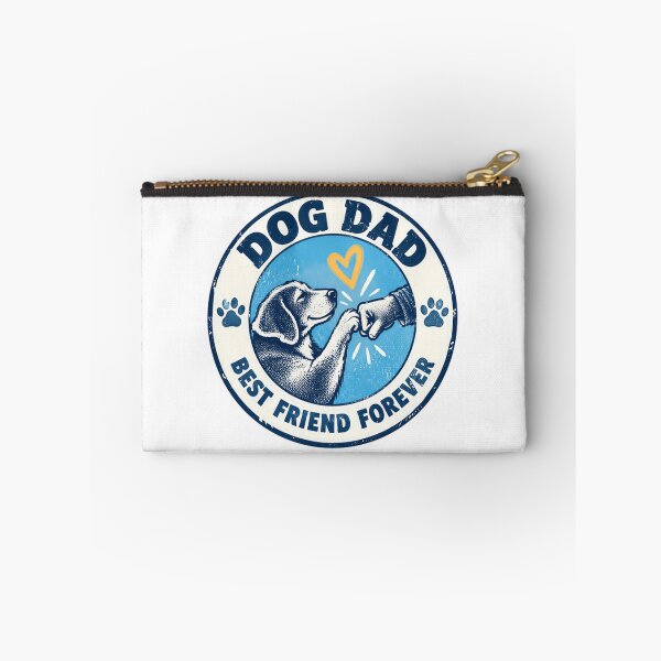 Item preview, Dog Dad Best Friend Forever Dog Father Male Pet Owner designed and sold by RetroMini2026.