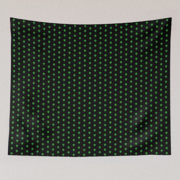 Item preview, Lime Ornate Gothic Cross Design designed and sold by pattern-archive.