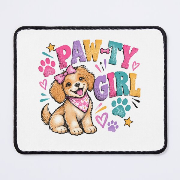 Item preview, Paw-Ty Girl Dog Puppy Pet Owner designed and sold by RetroMini2026.