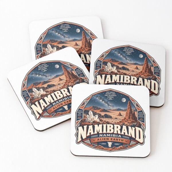 Item preview, Namibrand Namibia Alien Earth Desert Travel Stargazing African Wilderness Nature Conservation designed and sold by Star3NowForMe.