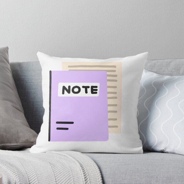 Item preview, Purple Notebook With Ruled Paper designed and sold by raun.draw.