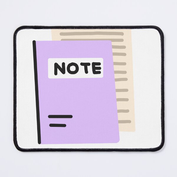 Item preview, Purple Notebook With Ruled Paper designed and sold by raun.draw.