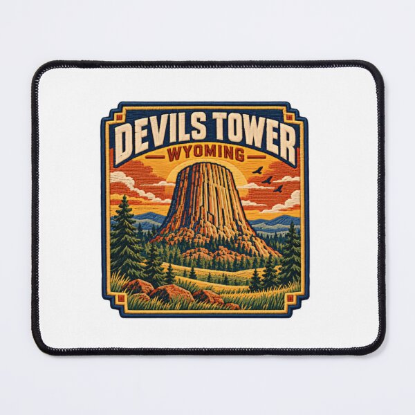 Item preview, Devils Tower Wyoming National Park Visitor Travel Souvenir designed and sold by Simsimah26Parks.
