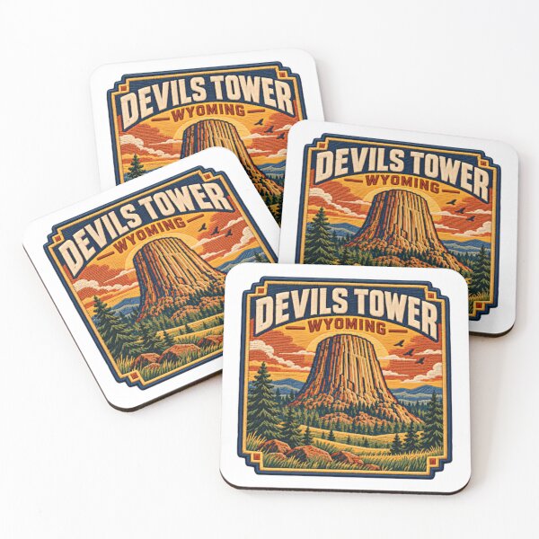 Item preview, Devils Tower Wyoming National Park Visitor Travel Souvenir designed and sold by Simsimah26Parks.