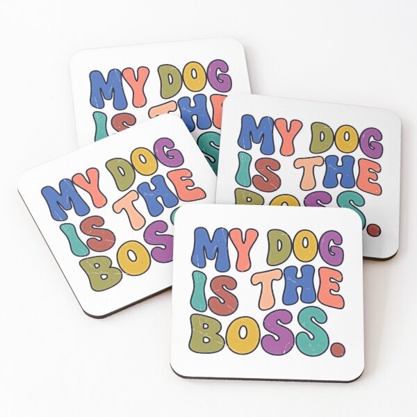 Item preview, My Dog Is The Boss Dog Lover Pet Owner Humor designed and sold by JonesFlora2025.