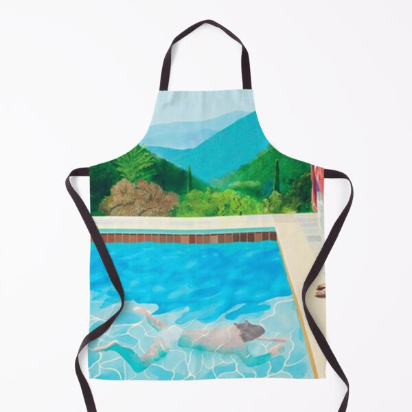 Item preview, david hockney pool with two figures designed and sold by vickymueller.