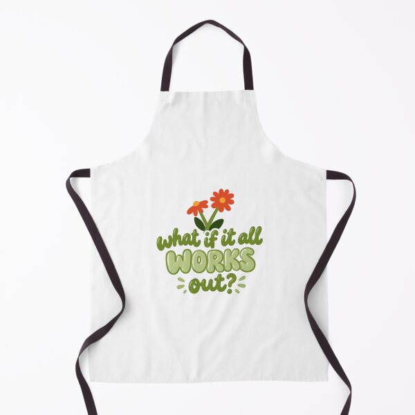 Item preview, What If It All Works Out Positive Motivation Optimism Encouragement designed and sold by SkeletonsDanger.