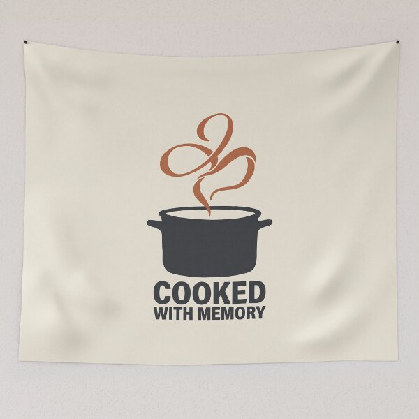 Item preview, Cooked With Memory Home Cooking Recipe Graphic designed and sold by SplashTastic.
