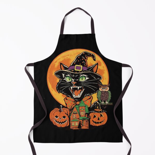 Item preview, Vintage Halloween Black cat designed and sold by Spooky Sugar.