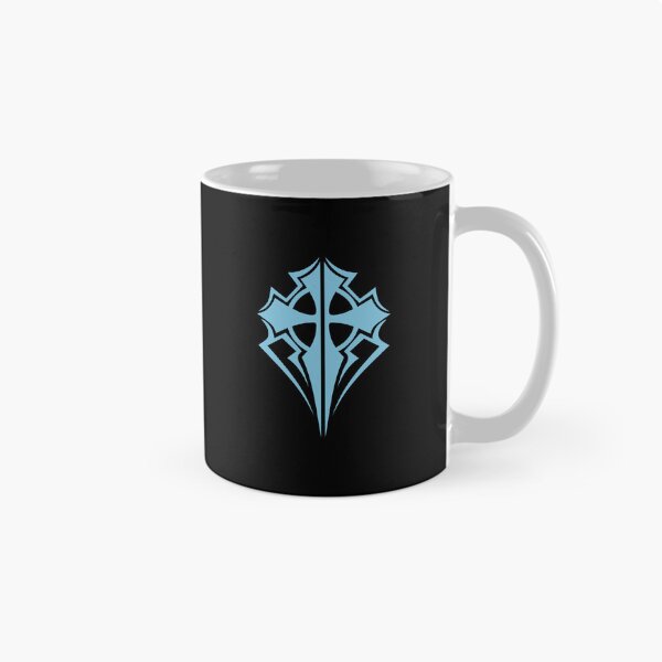 Item preview, Sky Blue Ornate Gothic Cross Design designed and sold by pattern-archive.