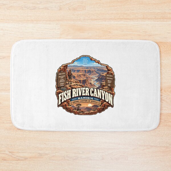Item preview, Fish River Canyon Namibia Grand Canyon Of Africa Hiking Travel Adventure Explorer designed and sold by Star3NowForMe.