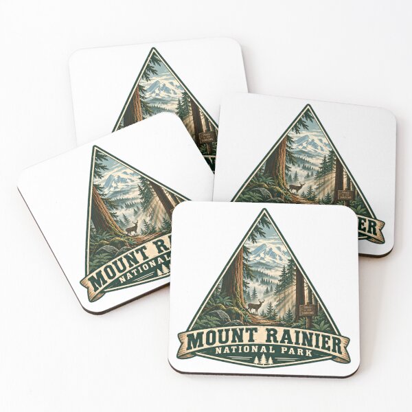Item preview, Mount Rainier National Park Hiking Camping Outdoors Traveler designed and sold by Simsimah26Parks.