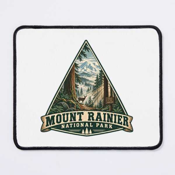 Item preview, Mount Rainier National Park Hiking Camping Outdoors Traveler designed and sold by Simsimah26Parks.