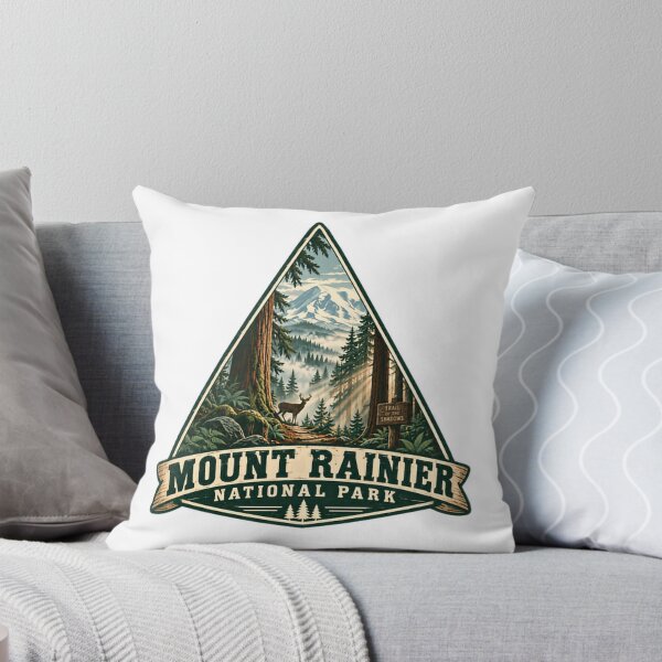 Item preview, Mount Rainier National Park Hiking Camping Outdoors Traveler designed and sold by Simsimah26Parks.