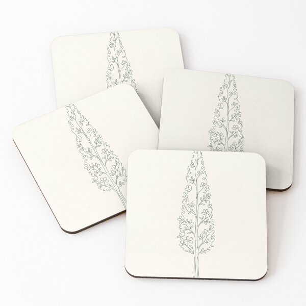Item preview, Coastal Cypress Line Art | Minimalist Mediterranean Print designed and sold by Zaramodo.
