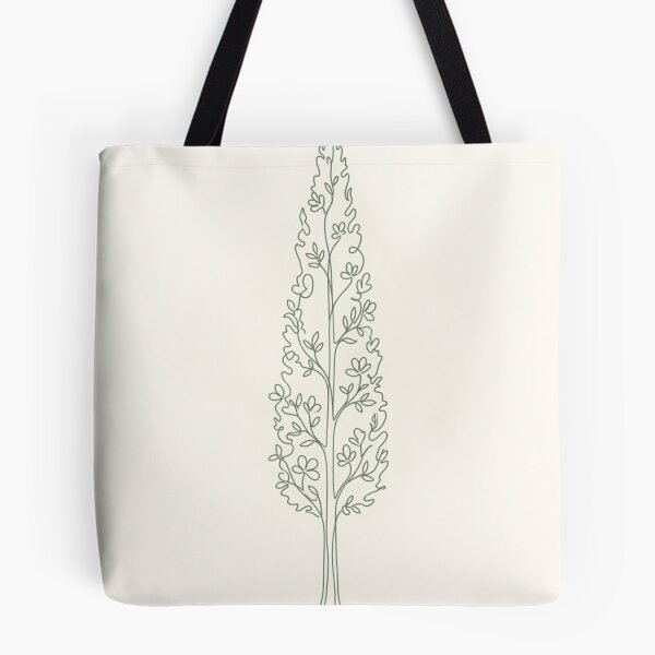 Item preview, Coastal Cypress Line Art | Minimalist Mediterranean Print designed and sold by Zaramodo.