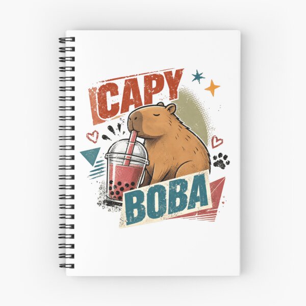 Item preview, Capy Boba Capybara Bubble Tea Animal Lover designed and sold by RetroMini2026.