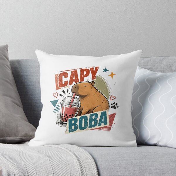Item preview, Capy Boba Capybara Bubble Tea Animal Lover designed and sold by RetroMini2026.