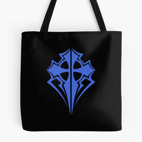Item preview, Royal Blue Ornate Gothic Cross Design designed and sold by pattern-archive.