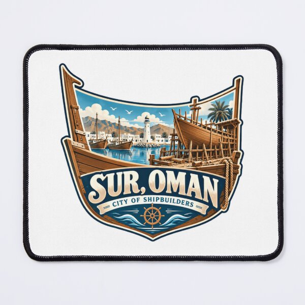 Item preview, Sur, Oman City Of Shipbuilders Omani Maritime Travel Souvenir designed and sold by Star3NowForMe.