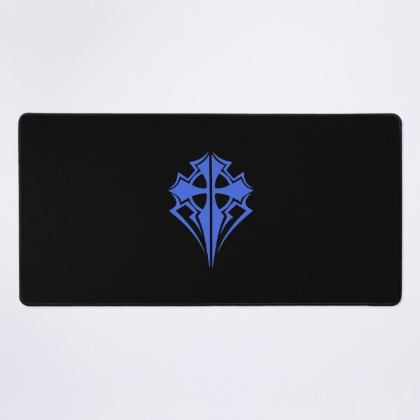 Item preview, Royal Blue Ornate Gothic Cross Design designed and sold by pattern-archive.
