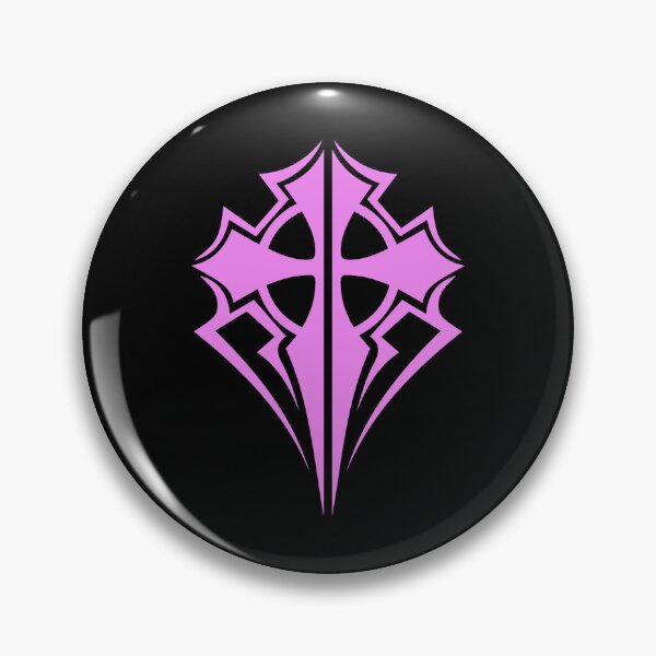 Item preview, Violet Ornate Gothic Cross Design designed and sold by pattern-archive.