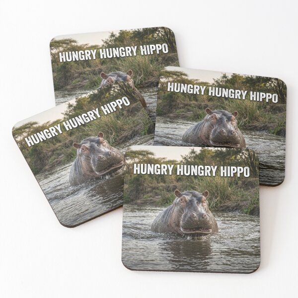 Item preview,  Hippo With Text Typography Design designed and sold by Solomon-Ent-144.