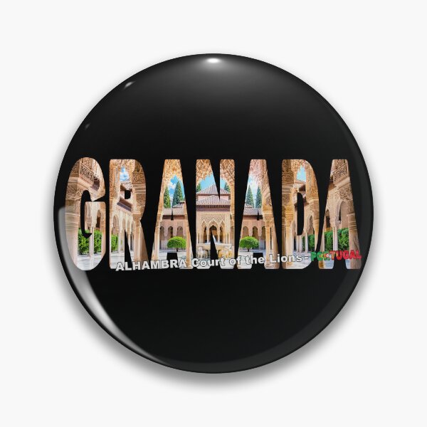 Item preview, GRANADA Alhambra Court of the Lions Spain - Andalusia Nasrid Palaces designed and sold by Adam Gormley.