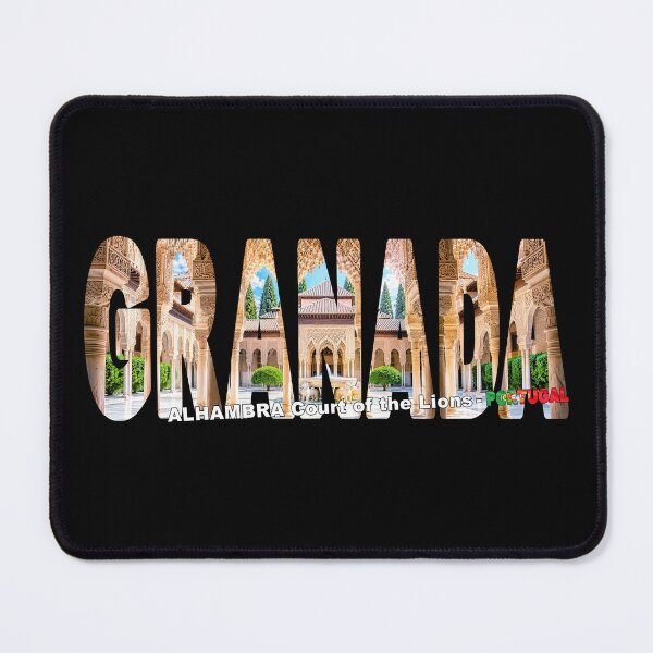 Item preview, GRANADA Alhambra Court of the Lions Spain - Andalusia Nasrid Palaces designed and sold by Adam Gormley.