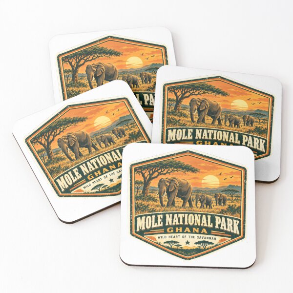 Item preview, Mole National Park Ghana Wild Heart Of The Savannah African Wildlife Elephants Safari Travel designed and sold by Simsimah26Parks.