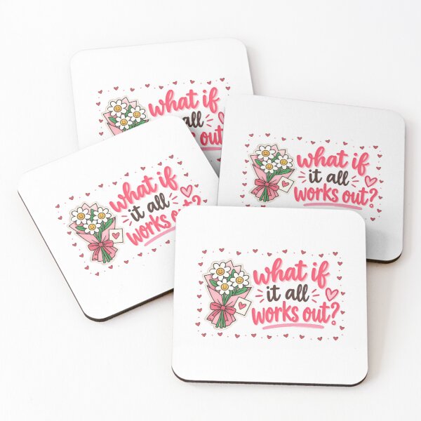 Item preview, What If It All Works Out? Optimistic Hopeful Motivation designed and sold by SkeletonsDanger.