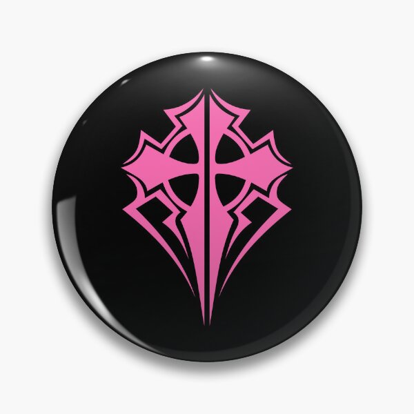 Item preview, Pink Ornate Gothic Cross Design designed and sold by pattern-archive.