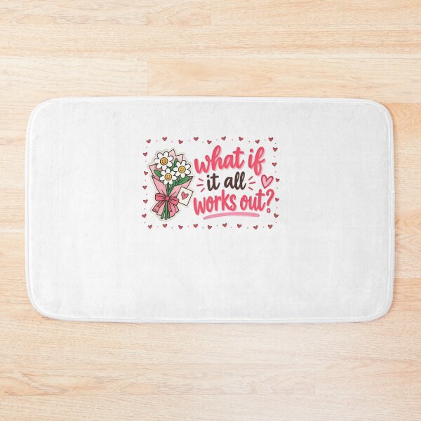 Item preview, What If It All Works Out? Optimistic Hopeful Motivation designed and sold by SkeletonsDanger.