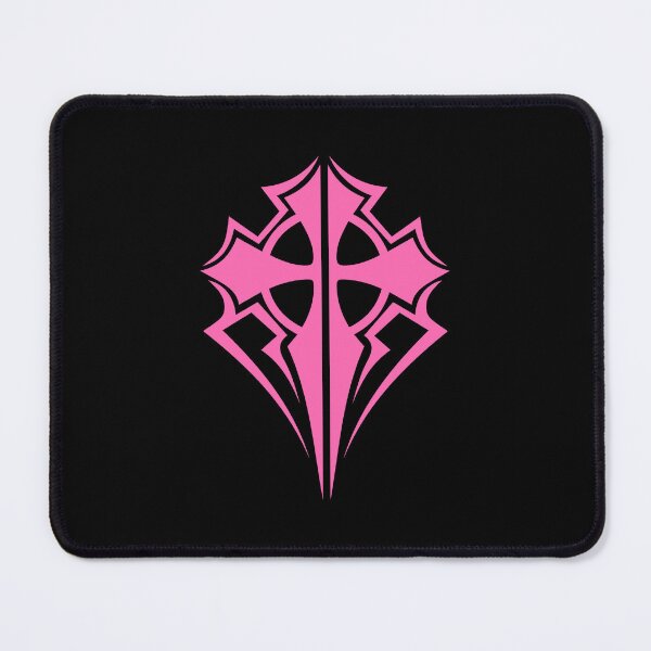 Item preview, Pink Ornate Gothic Cross Design designed and sold by pattern-archive.