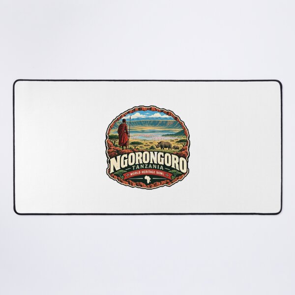 Item preview, Ngorongoro Tanzania World Heritage Bowl Africa Safari Traveler designed and sold by Star3NowForMe.