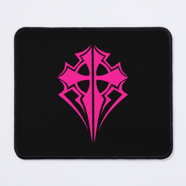 Item preview, Hot Pink Ornate Gothic Cross Design designed and sold by pattern-archive.