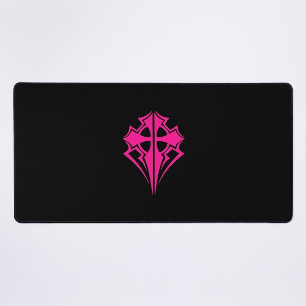 Item preview, Hot Pink Ornate Gothic Cross Design designed and sold by pattern-archive.
