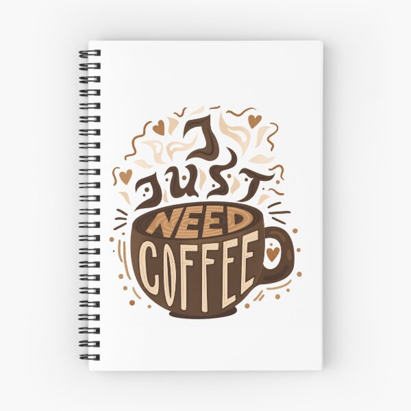 Item preview, I Just Need Coffee Caffeine Lover Drinker Enthusiast Morning Brew designed and sold by JonesFlora2025.