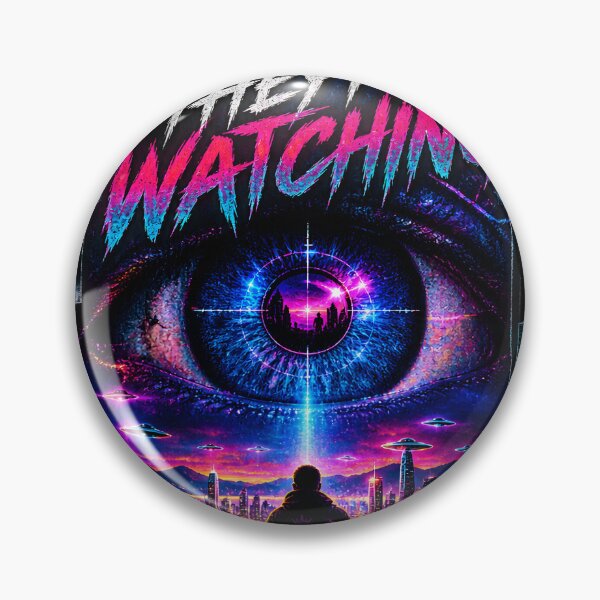 Item preview, GCR1 They’re Watching – Conspiracy Files UFO Surveillance Design designed and sold by GCR1.