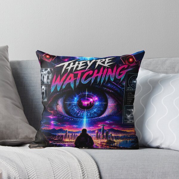 Item preview, GCR1 They’re Watching – Conspiracy Files UFO Surveillance Design designed and sold by GCR1.