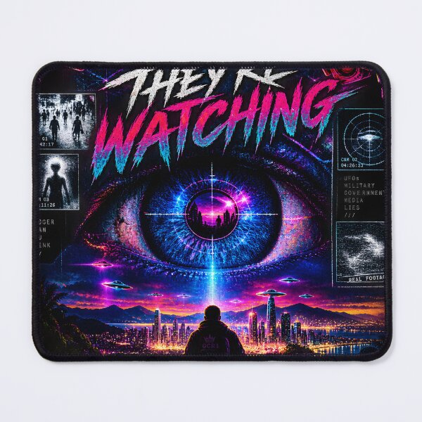 Item preview, GCR1 They’re Watching – Conspiracy Files UFO Surveillance Design designed and sold by GCR1.